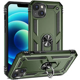 Härte getestete, stoßdämpfende Handyhülle für iPhone 15 in Grün