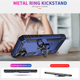 Härte getestete, stoßdämpfende Handyhülle für iPhone 16 Plus in Blau