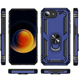 Härte getestete, stoßdämpfende Handyhülle für Apple iPhone 16e in Blau