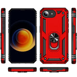 Härte getestete, stoßdämpfende Handyhülle für Apple iPhone 16e in Rot
