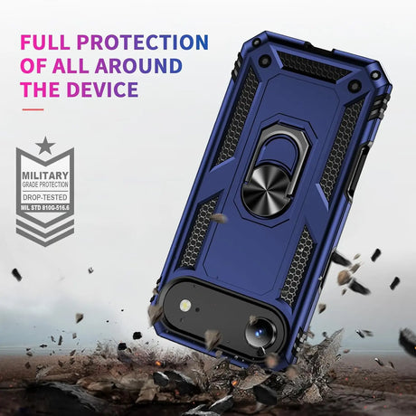 Härte getestete, stoßdämpfende Handyhülle für iPhone 17 Air in Blau