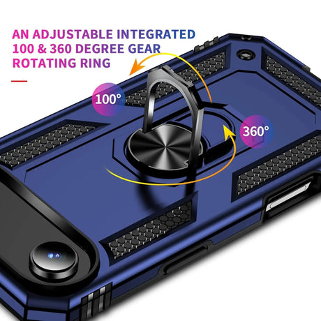 Härte getestete, stoßdämpfende Handyhülle für iPhone 17 Air in Blau