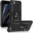 Härte getestete, stoßdämpfende Handyhülle für iPhone 7 / 8 / SE 2 / SE 3 in Schwarz