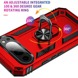 Härte getestete, stoßdämpfende Handyhülle für Google Pixel 10 Pro XL in Rot