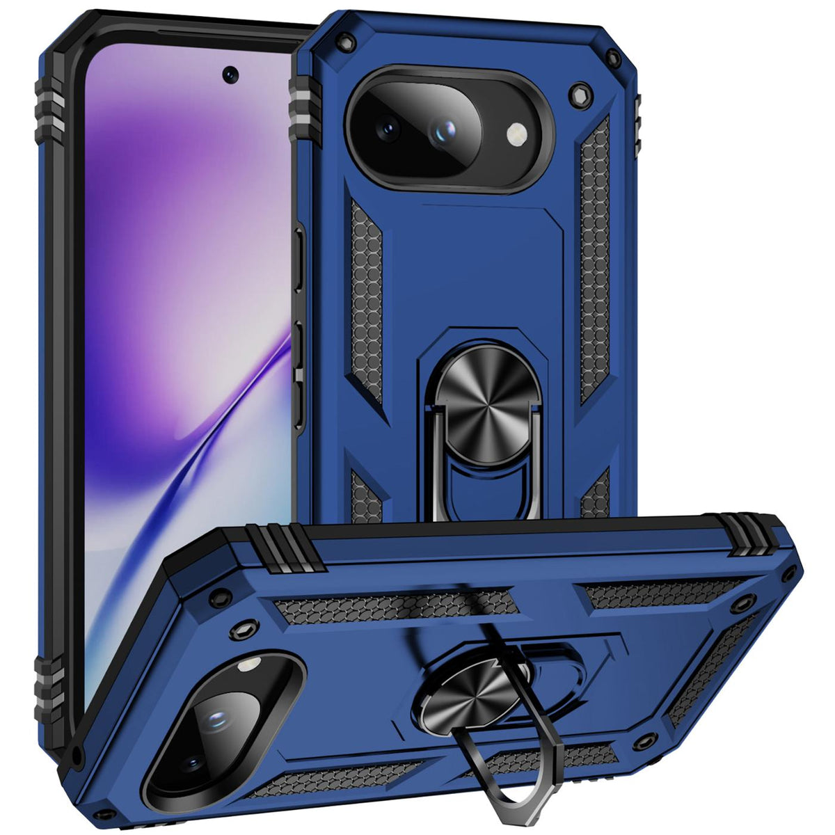 Google Pixel 10a - Military Hülle mit Ringhalter