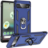 Härte getestete, stoßdämpfende Handyhülle für Google Pixel 6a in Blau