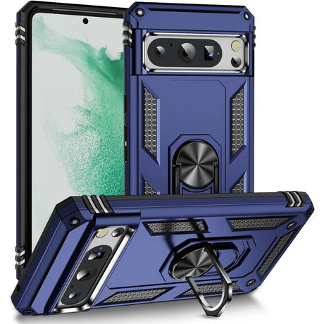 Härte getestete, stoßdämpfende Handyhülle für Google Pixel 8 Pro in Blau