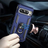 Härte getestete, stoßdämpfende Handyhülle für Google Pixel 8 Pro in Blau