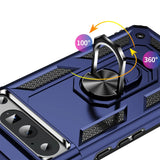 Härte getestete, stoßdämpfende Handyhülle für Google Pixel 8 Pro in Blau