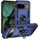 Härte getestete, stoßdämpfende Handyhülle für Google Pixel 9 in Blau