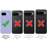 Härte getestete, stoßdämpfende Handyhülle für Google Pixel 9a in Blau