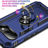 Härte getestete, stoßdämpfende Handyhülle für Google Pixel 9a in Blau