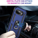 Härte getestete, stoßdämpfende Handyhülle für Google Pixel 9a in Blau