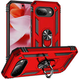 Härte getestete, stoßdämpfende Handyhülle für Google Pixel 9a in Rot