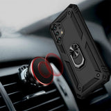 Härte getestete, stoßdämpfende Handyhülle für Samsung Galaxy A13 4G in Schwarz