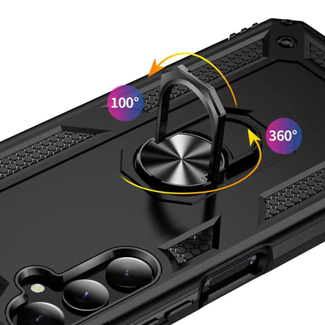 Härte getestete, stoßdämpfende Handyhülle für Samsung Galaxy A16 5G in Schwarz