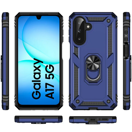 Härte getestete, stoßdämpfende Handyhülle für Samsung Galaxy A17 5G in Blau