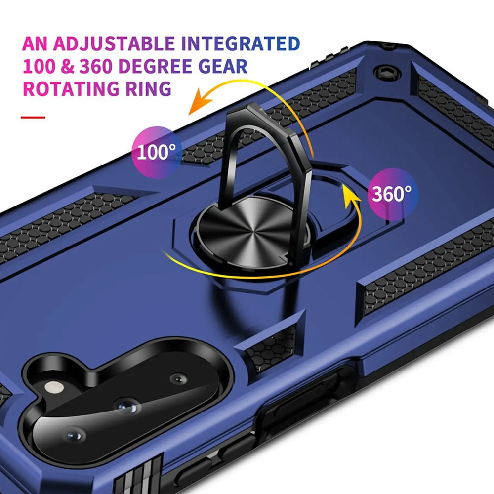 Härte getestete, stoßdämpfende Handyhülle für Samsung Galaxy A17 5G in Blau