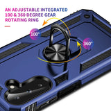 Härte getestete, stoßdämpfende Handyhülle für Samsung Galaxy A17 5G in Blau