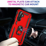 Härte getestete, stoßdämpfende Handyhülle für Samsung Galaxy A17 5G in Rot