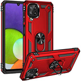 Härte getestete, stoßdämpfende Handyhülle für Samsung Galaxy A22 4G / M32 / M22 in Rot