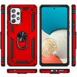 Härte getestete, stoßdämpfende Handyhülle für Samsung Galaxy A23 5G in Rot