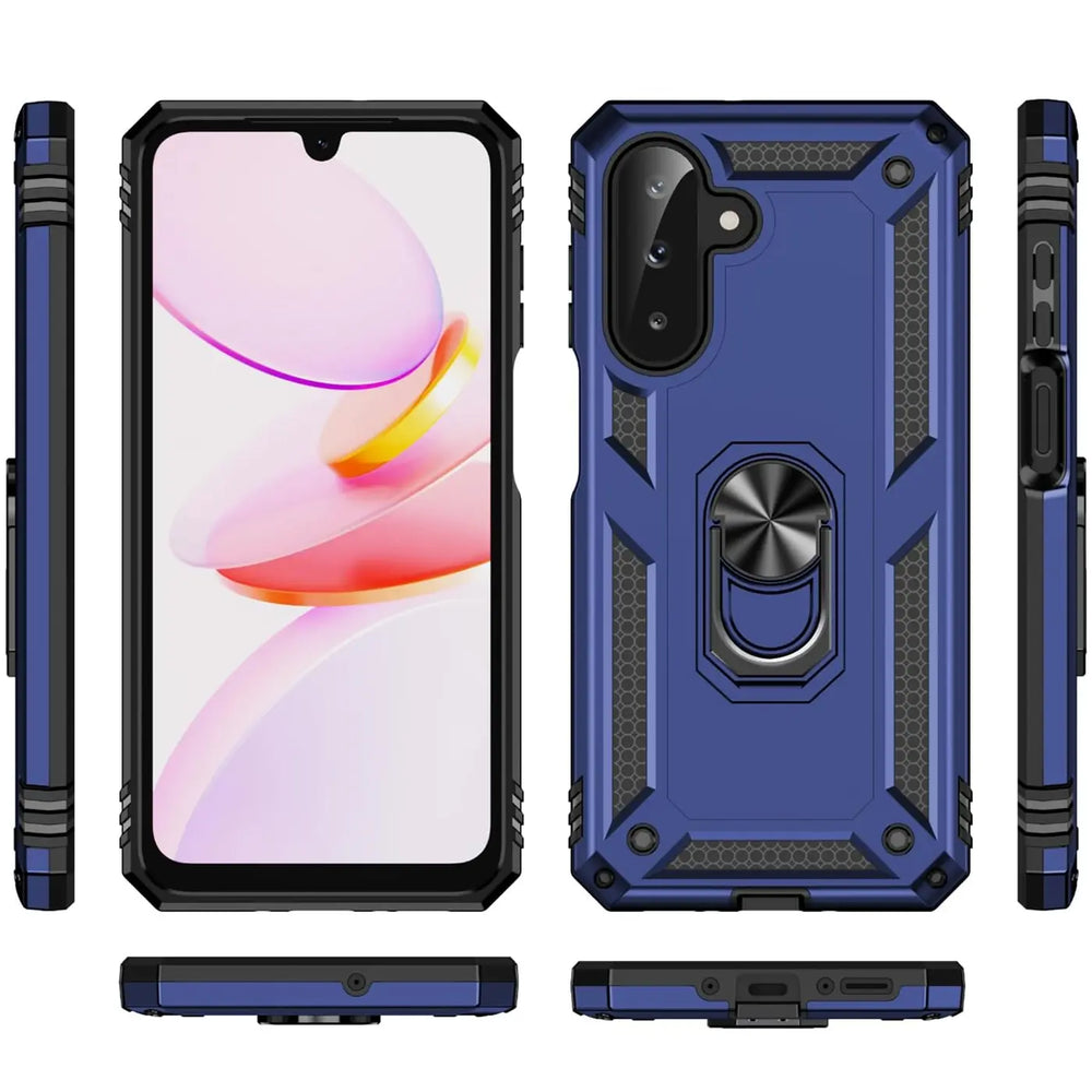 Härte getestete, stoßdämpfende Handyhülle für Samsung Galaxy A26 5G in Blau