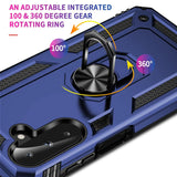 Härte getestete, stoßdämpfende Handyhülle für Samsung Galaxy A26 5G in Blau