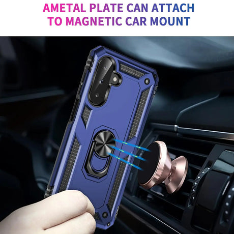 Härte getestete, stoßdämpfende Handyhülle für Samsung Galaxy A26 5G in Blau