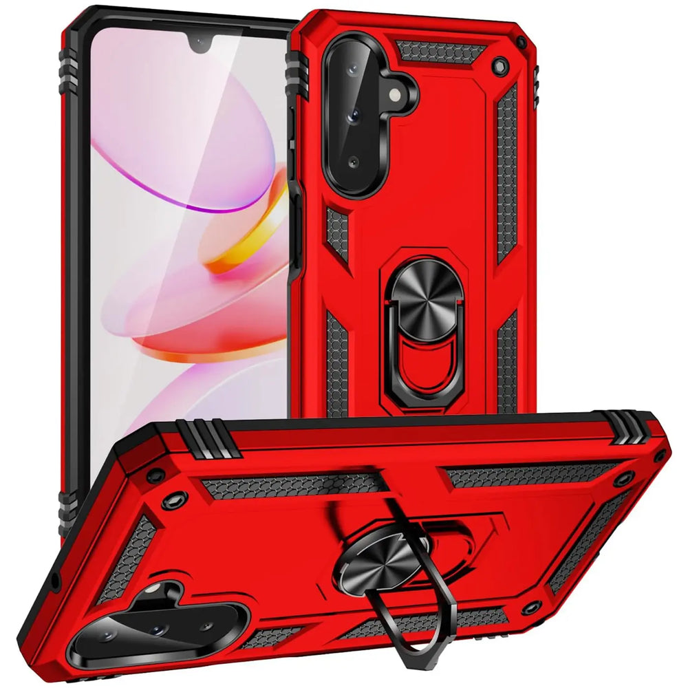 Härte getestete, stoßdämpfende Handyhülle für Samsung Galaxy A26 5G in Rot