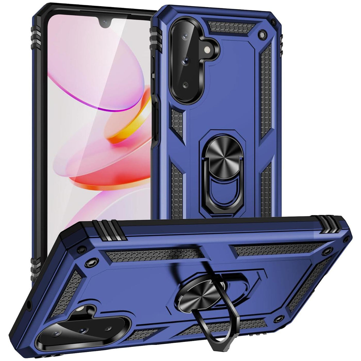 Samsung Galaxy A27 5G - Military Hülle mit Ringhalter