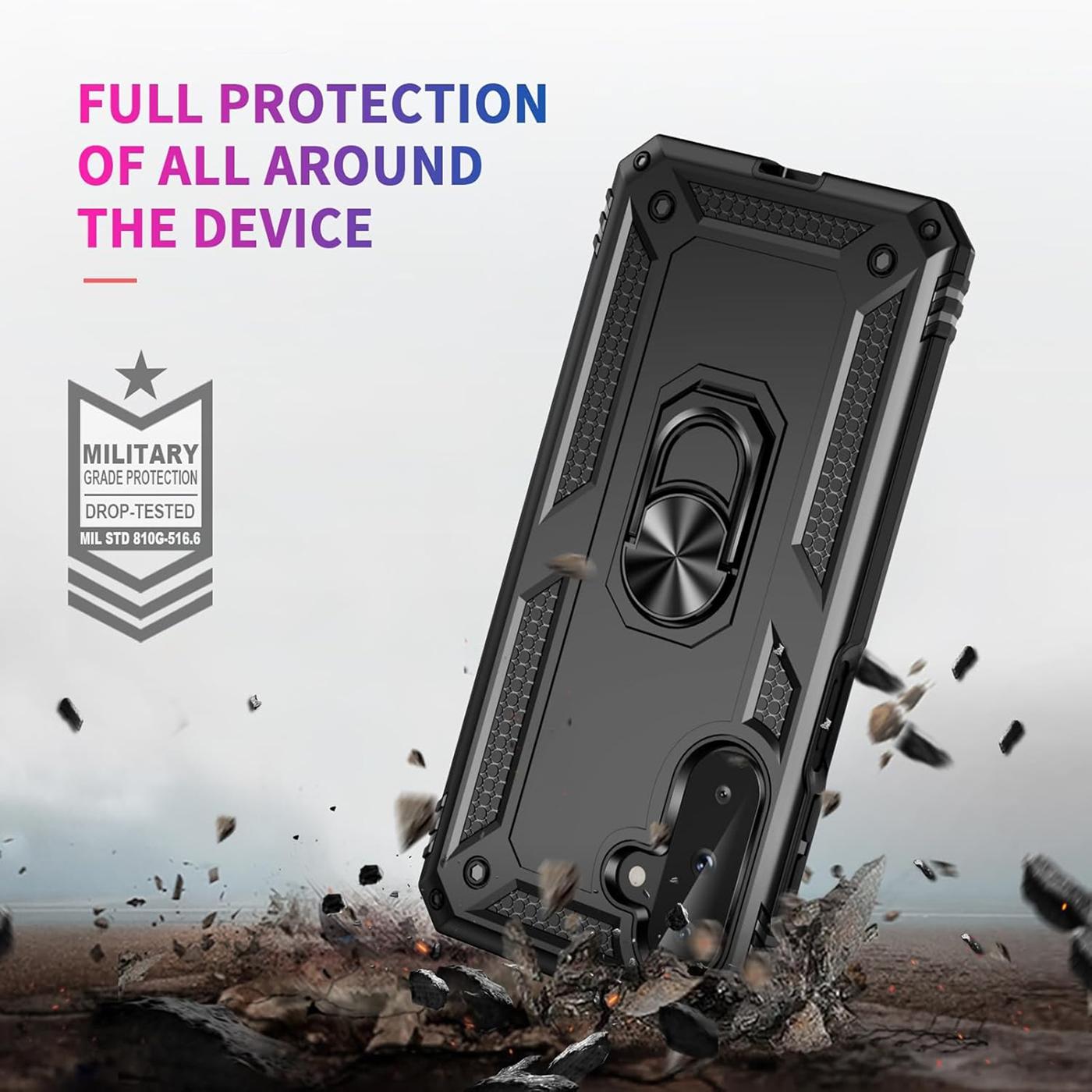 Samsung Galaxy A27 5G - Military Hülle mit Ringhalter