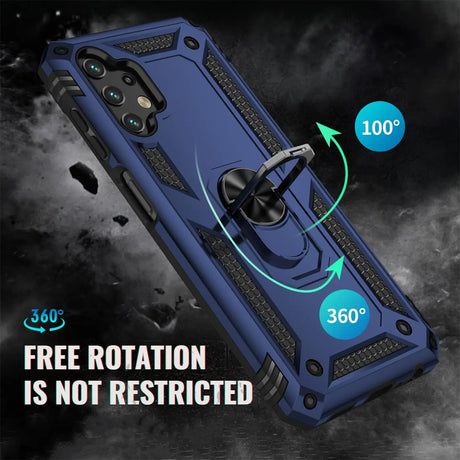 Härte getestete, stoßdämpfende Handyhülle für Samsung Galaxy A32 5G in Blau