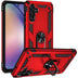 Härte getestete, stoßdämpfende Handyhülle für Samsung Galaxy A34 5G in Rot