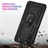 Härte getestete, stoßdämpfende Handyhülle für Samsung Galaxy A34 5G in Schwarz