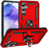 Härte getestete, stoßdämpfende Handyhülle für Samsung Galaxy A35 5G in Rot