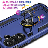 Härte getestete, stoßdämpfende Handyhülle für Samsung Galaxy A36 5G in Blau