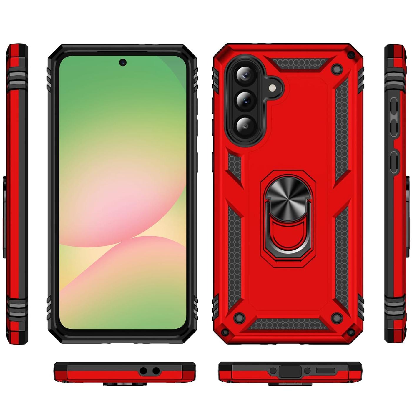 Samsung Galaxy A37 5G - Military Hülle mit Ringhalter