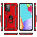 Härte getestete, stoßdämpfende Handyhülle für Samsung Galaxy A52 / A52 5G / A52S 5G in Rot