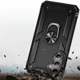 Härte getestete, stoßdämpfende Handyhülle für Samsung Galaxy A55 5G in Schwarz