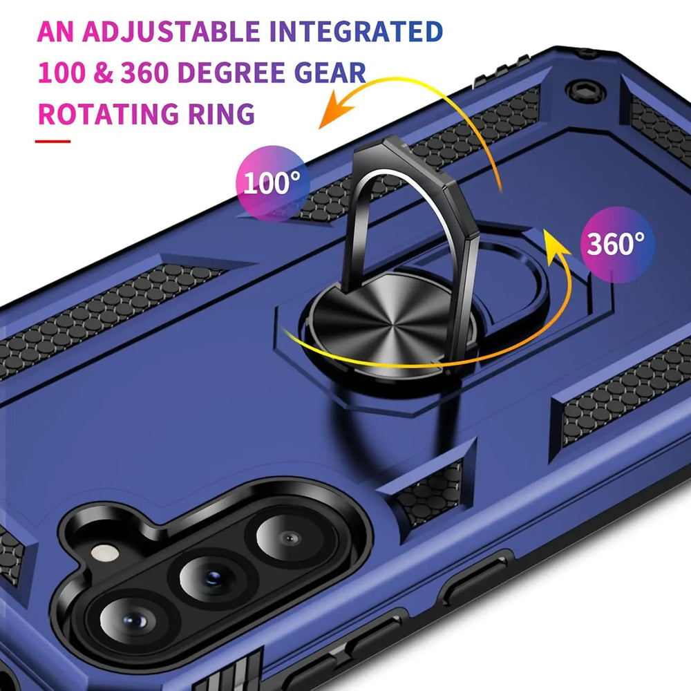 Härte getestete, stoßdämpfende Handyhülle für Samsung Galaxy A56 5G in Blau