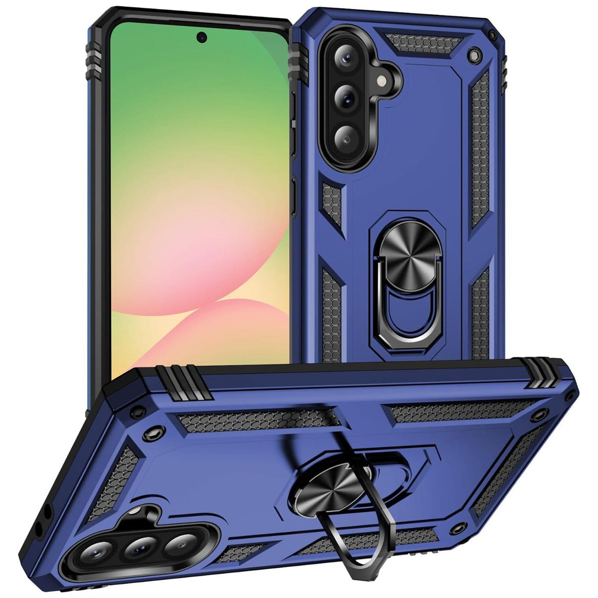 Samsung Galaxy A57 5G - Military Hülle mit Ringhalter