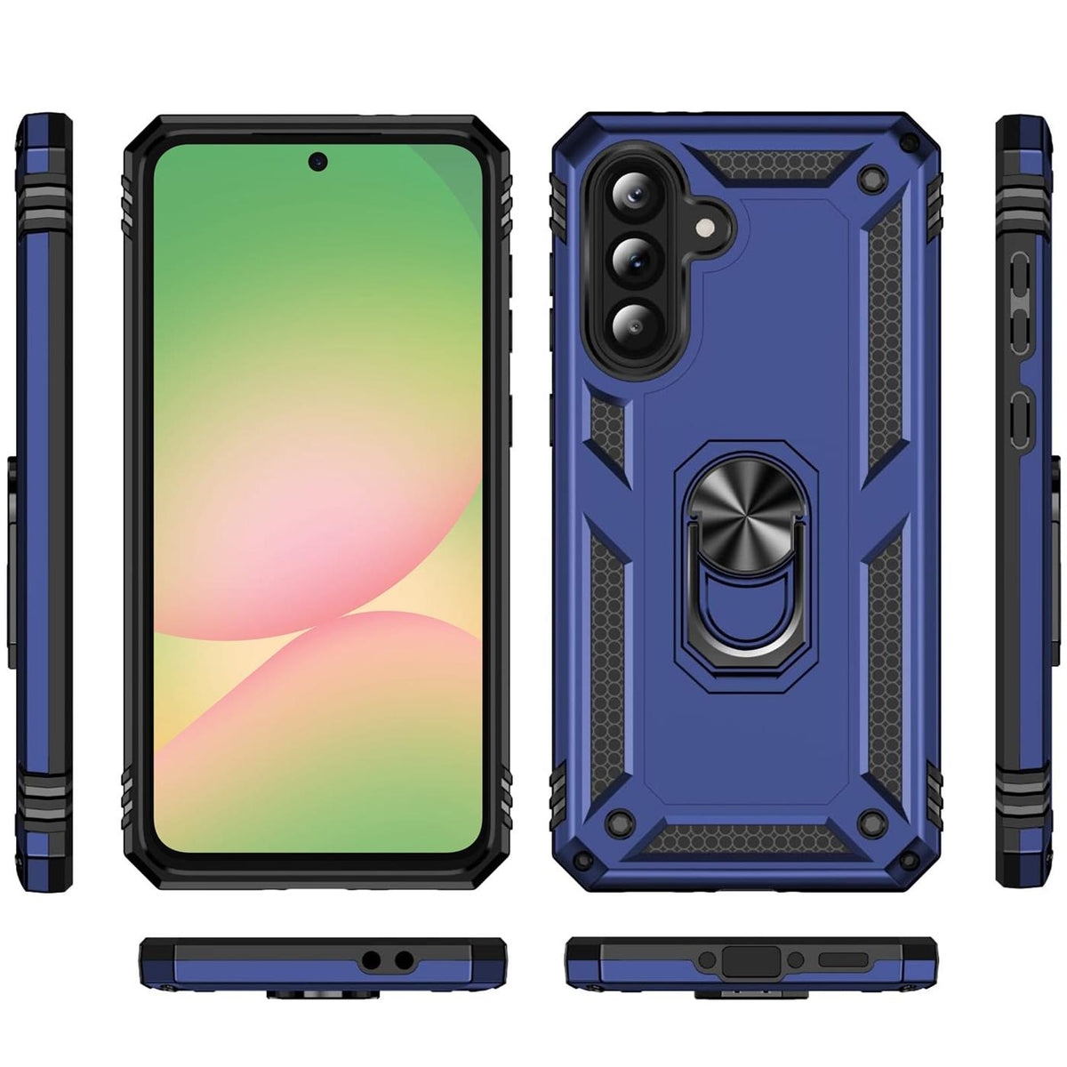 Samsung Galaxy A57 5G - Military Hülle mit Ringhalter
