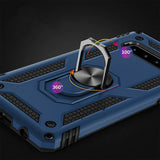 Härte getestete, stoßdämpfende Handyhülle für Samsung Galaxy S10 Plus in Blau