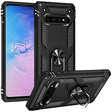 Härte getestete, stoßdämpfende Handyhülle für Samsung Galaxy S10 in Schwarz