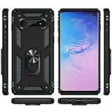 Härte getestete, stoßdämpfende Handyhülle für Samsung Galaxy S10e in Schwarz