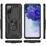 Härte getestete, stoßdämpfende Handyhülle für Samsung Galaxy S20 FE in Schwarz