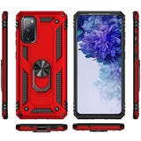 Härte getestete, stoßdämpfende Handyhülle für Samsung Galaxy S20 in Rot