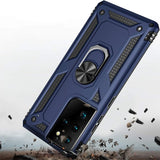 Härte getestete, stoßdämpfende Handyhülle für Samsung Galaxy S20 Ultra in Blau