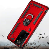 Härte getestete, stoßdämpfende Handyhülle für Samsung Galaxy S20 Ultra in Rot